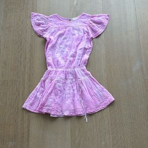 Love Shack Fancy Girl Pink Dress, size 10 years old.